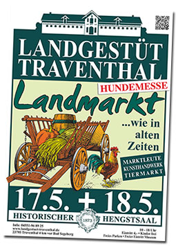 Landmarkt mit Tiermarkt und Hundemesse 17. + 18. Mai 2014